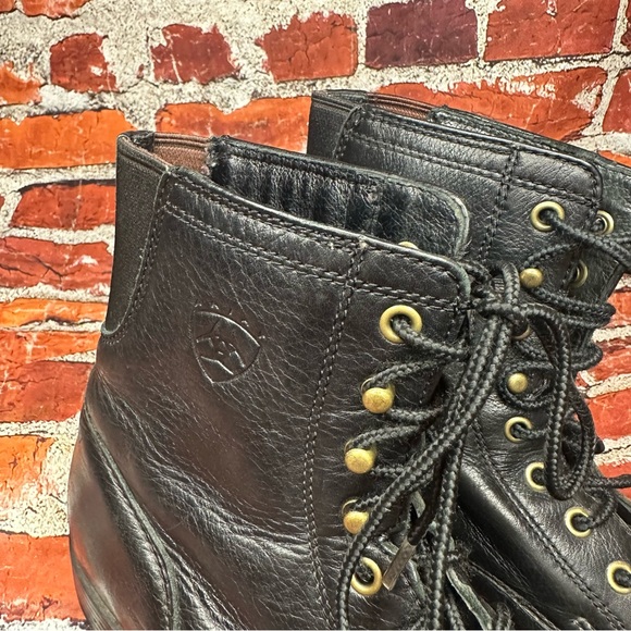 Ariat Tassel Ankle Boots - Picture 2 of 7